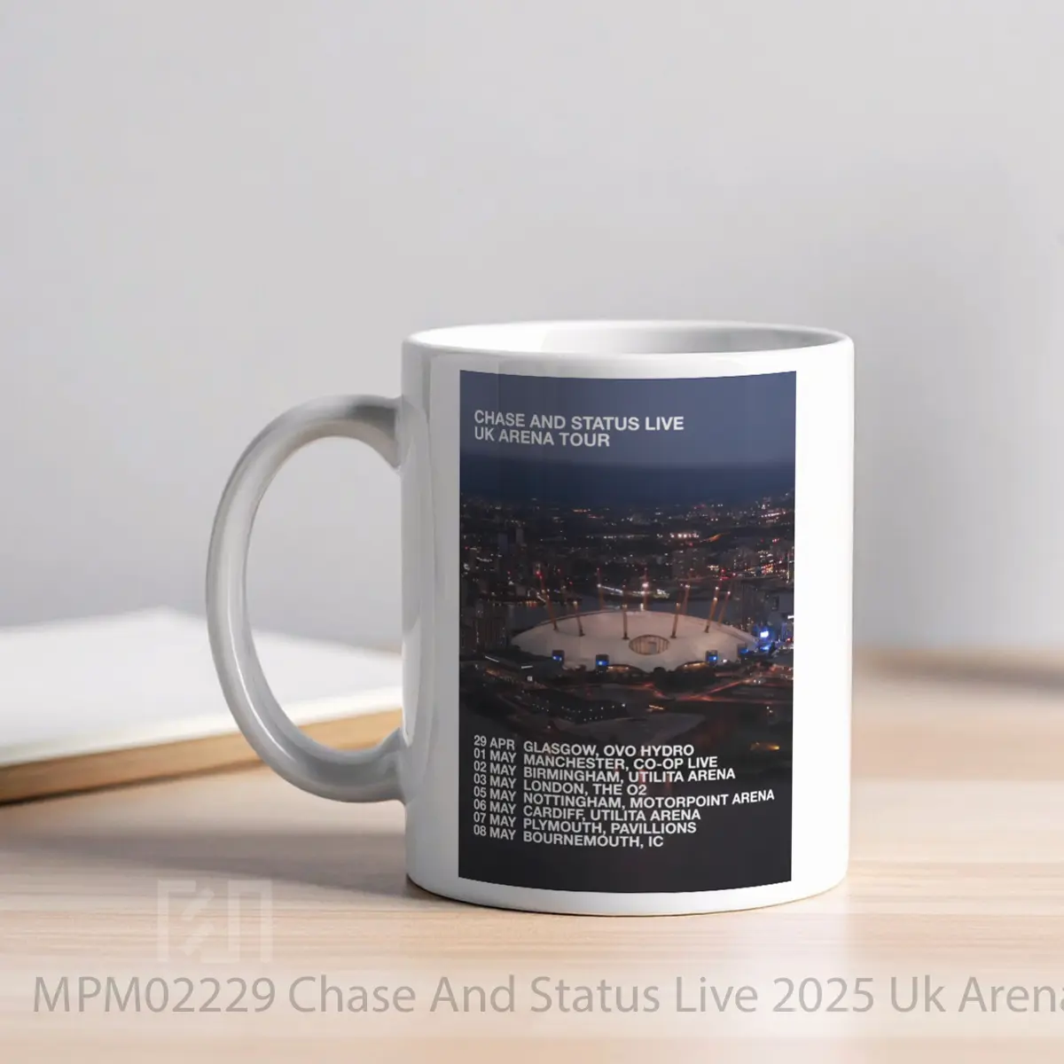 Mug Chase And Status Live 2025 Uk Arena Tour MPM02229 - All-side / Desain