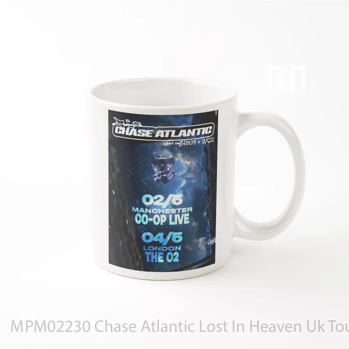 Mug Chase Atlantic Lost In Heaven Uk Tour 2025 Manchester MPM02230