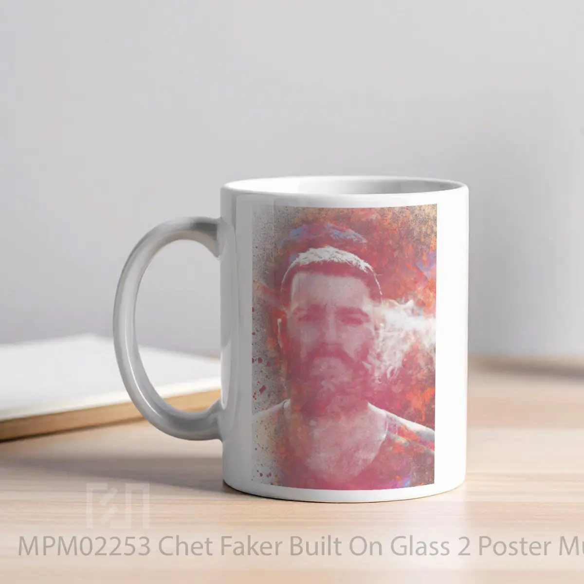 Mug Chet Faker Built On Glass 2 MPM02253 - All-side / Desain