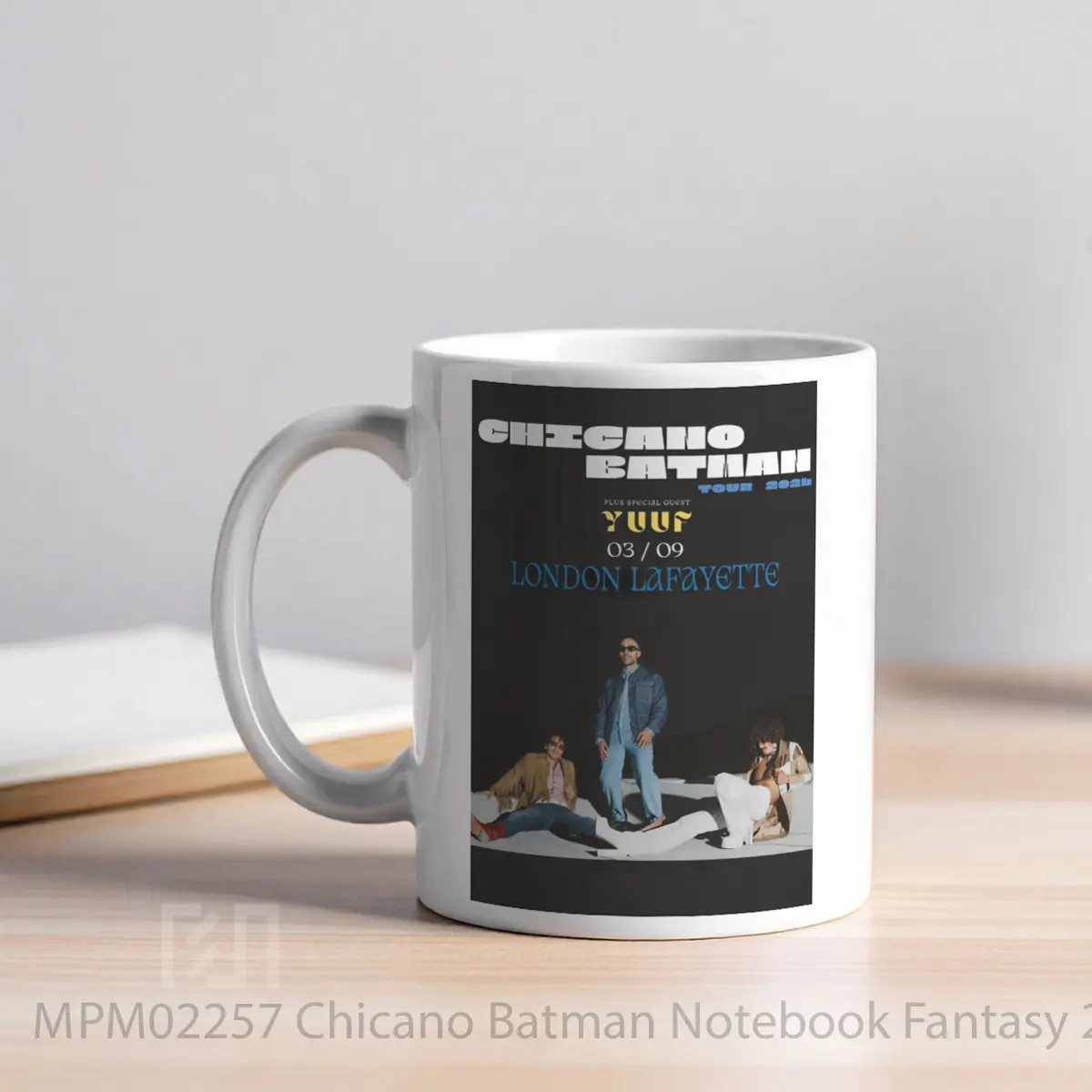 Mug Chicano Batman Notebook Fantasy 2024 Uk Tour MPM02257 - All-side / Desain
