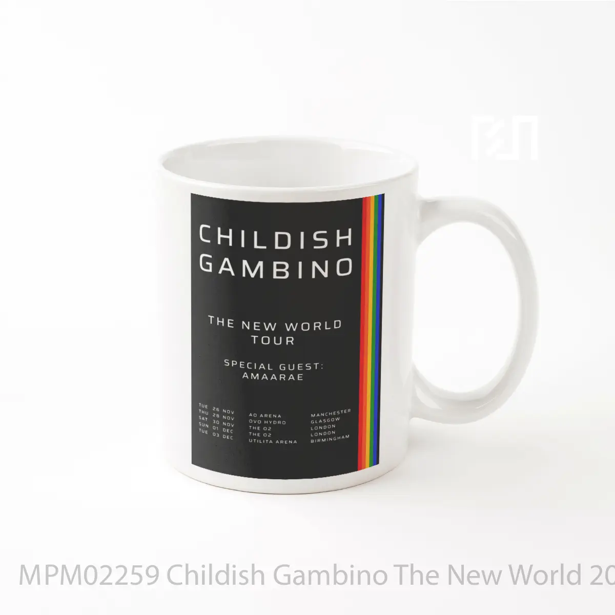 Mug Childish Gambino The New World 2024 Uk Tour MPM02259