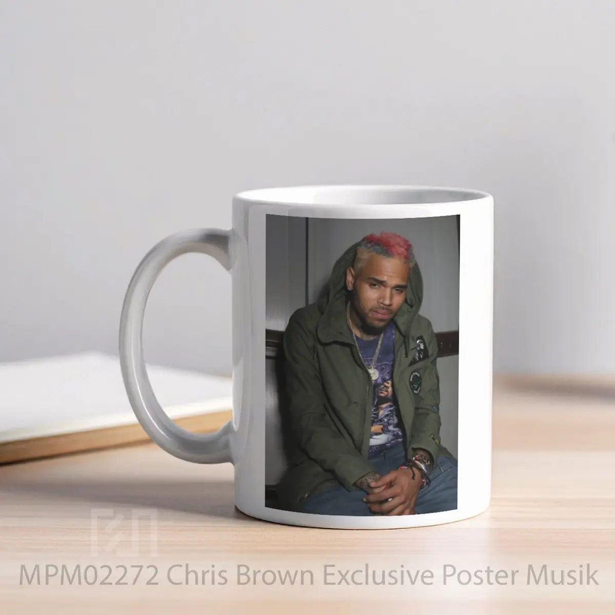 Mug Chris Brown Exclusive MPM02272 - All-side / Desain
