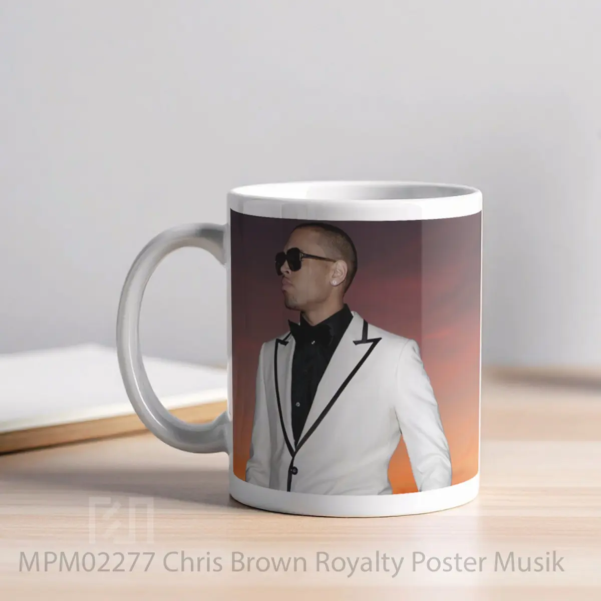 Mug Chris Brown Royalty MPM02277 - All-side / Desain