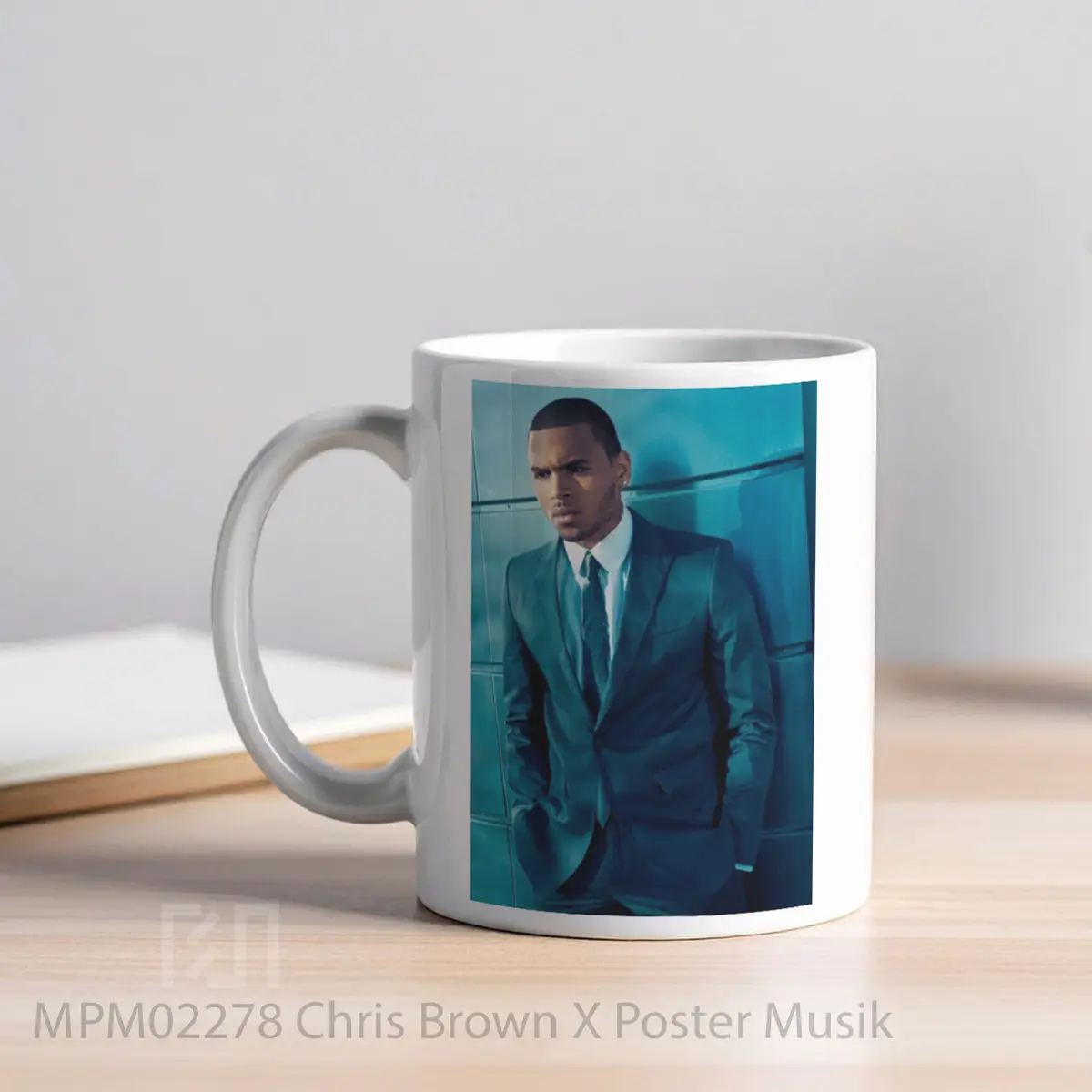 Mug Chris Brown X MPM02278 - All-side / Desain
