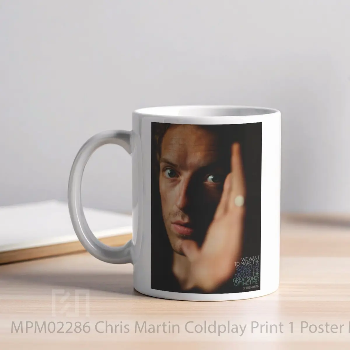 Mug Chris Martin Coldplay Print 1 MPM02286 - All-side / Desain