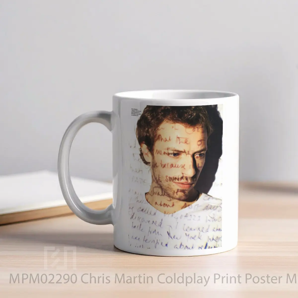Mug Chris Martin Coldplay Print MPM02290 - All-side / Desain