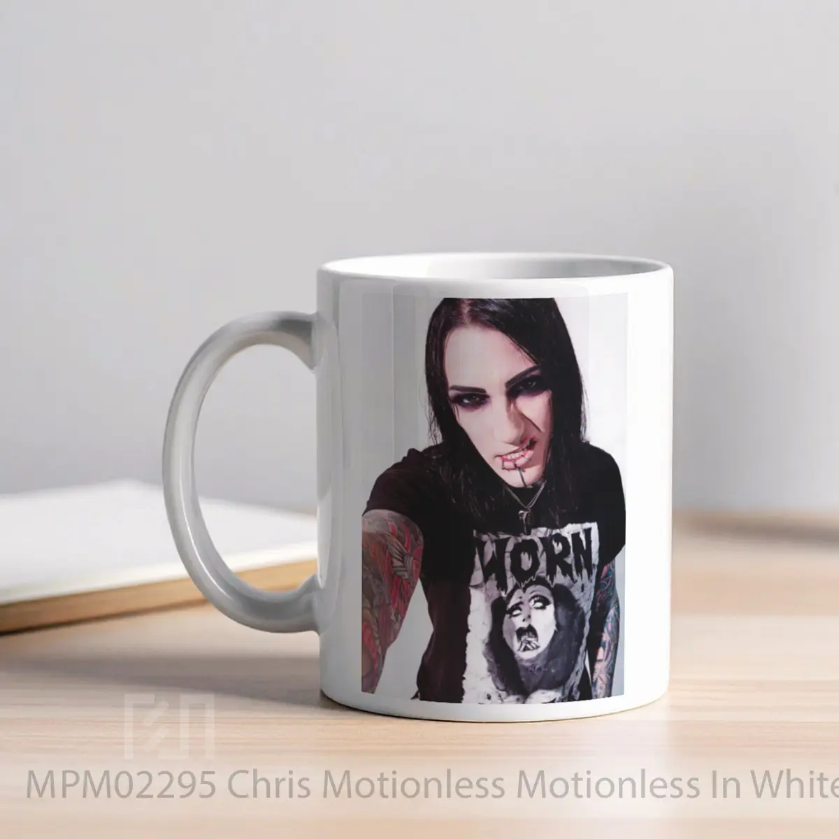 Mug Chris Motionless Motionless In White MPM02295 - All-side / Desain