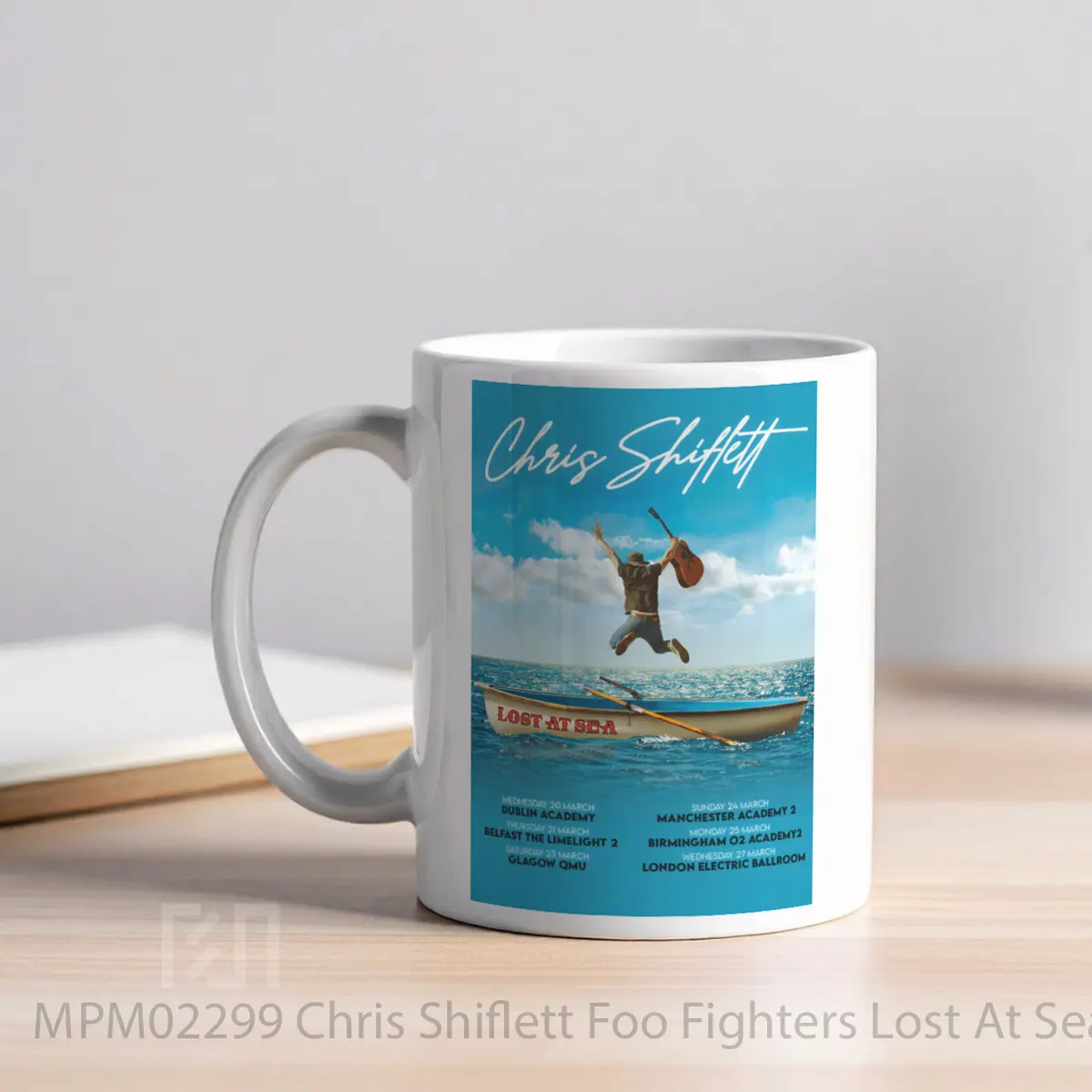 Mug Chris Shiflett Foo Fighters Lost At Sea 2024 Uk MPM02299 - All-side / Desain