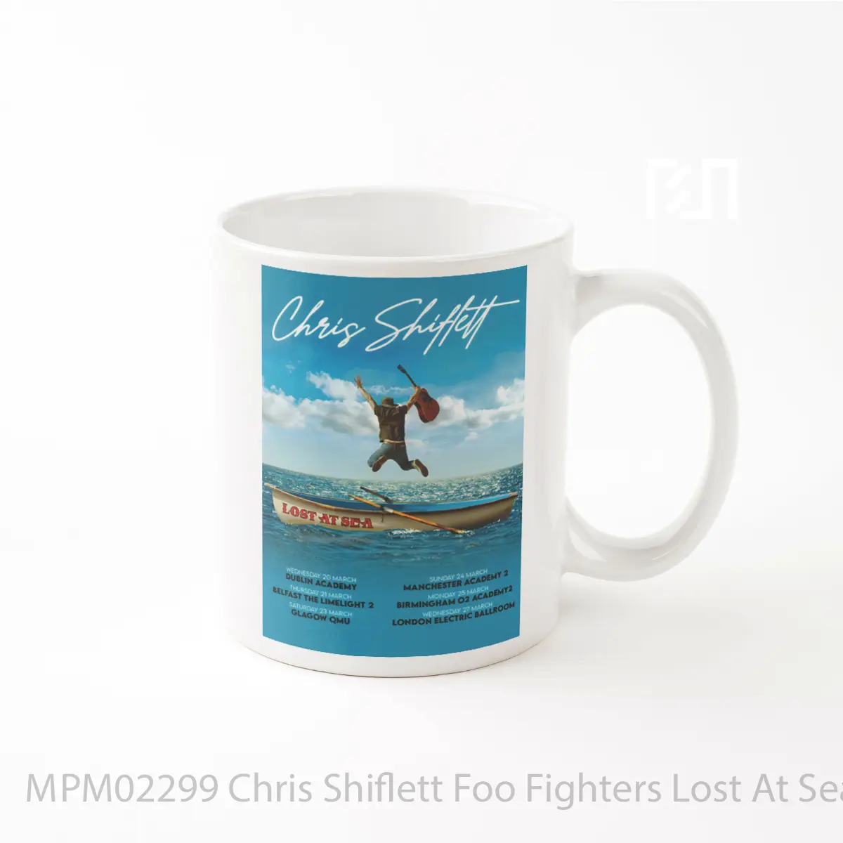 Mug Chris Shiflett Foo Fighters Lost At Sea 2024 Uk MPM02299