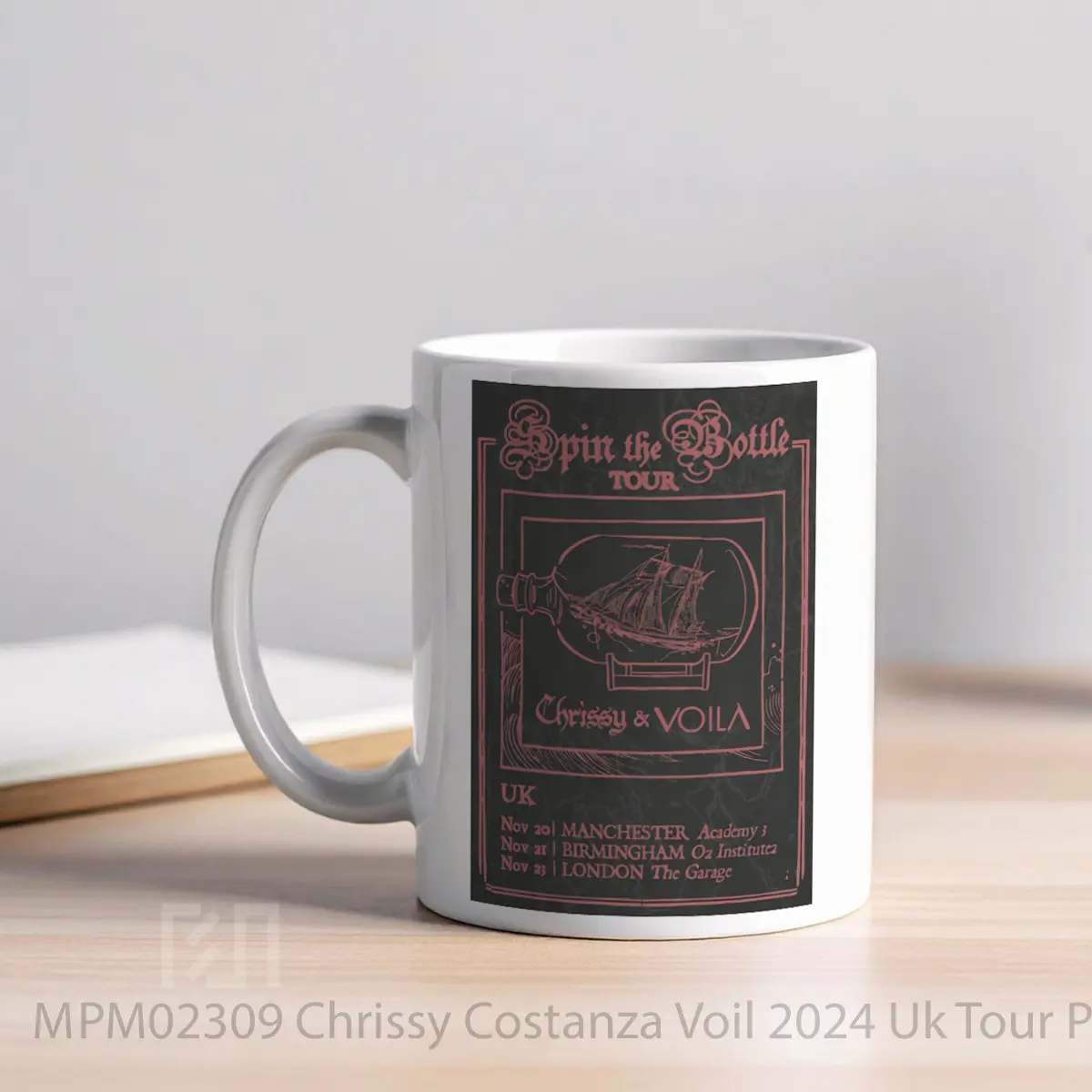 Mug Chrissy Costanza Voil 2024 Uk Tour MPM02309 - All-side / Desain