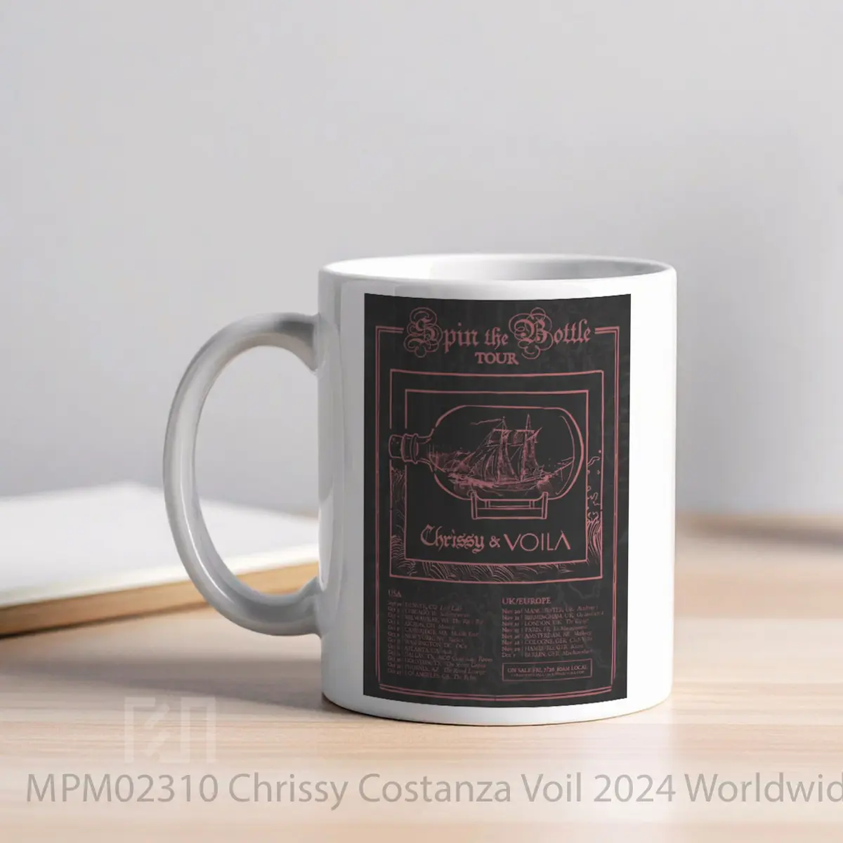 Mug Chrissy Costanza Voil 2024 Worldwide Tour MPM02310 - All-side / Desain