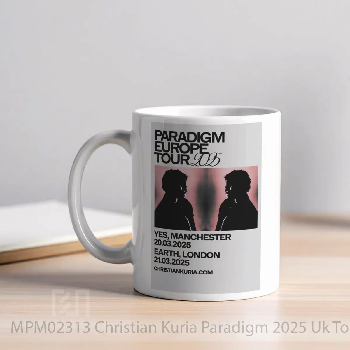Mug Christian Kuria Paradigm 2025 Uk Tour MPM02313 - All-side / Desain