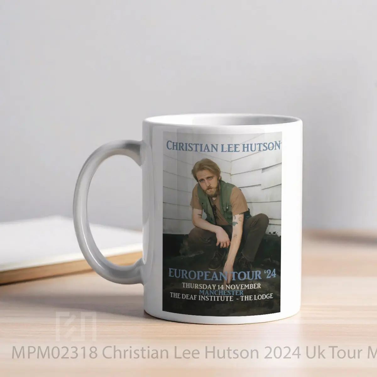 Mug Christian Lee Hutson 2024 Uk Tour Manchester Poste MPM02318 - All-side / Desain