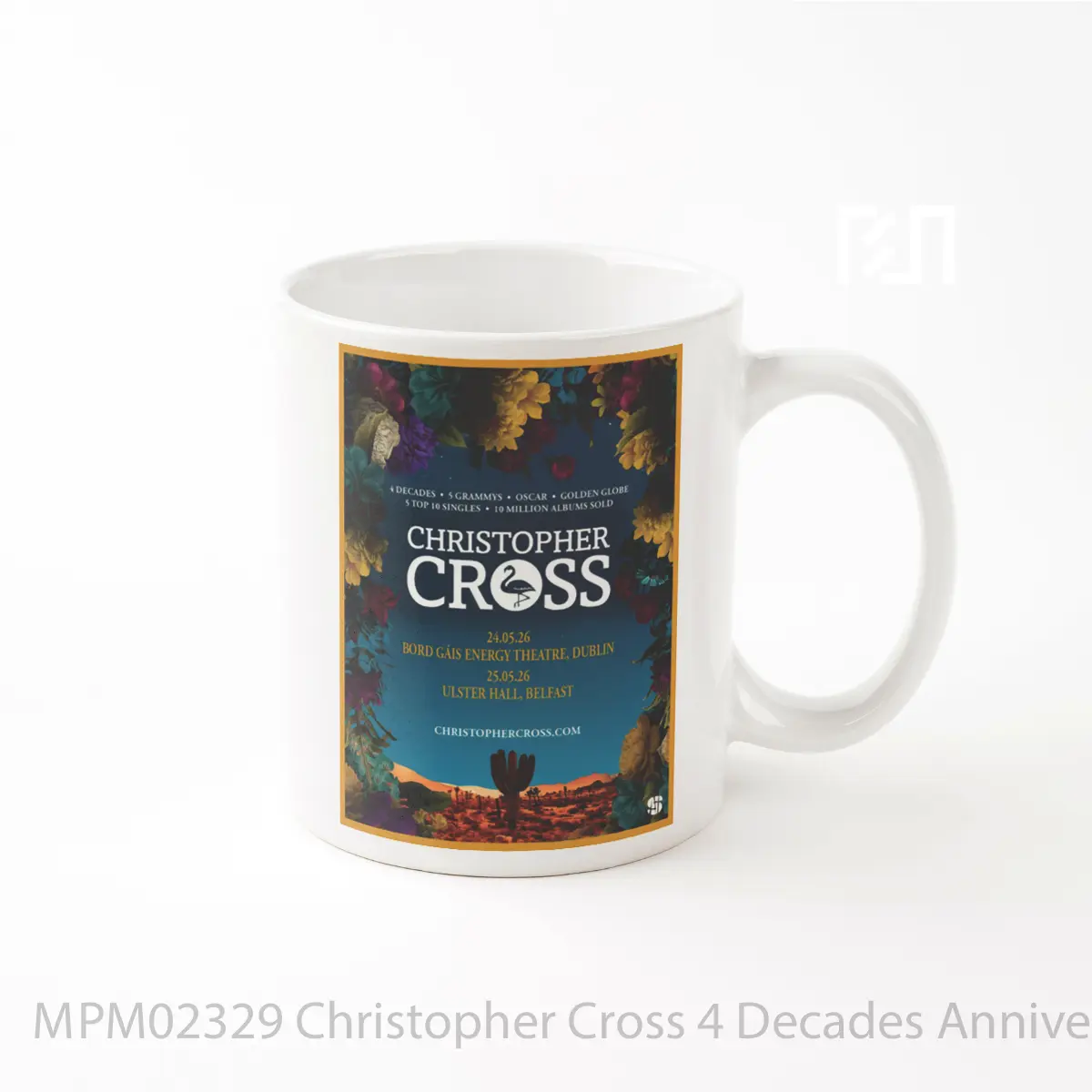 Mug Christopher Cross 4 Decades Anniversary Live 2026 Uk Tour 1 MPM02329
