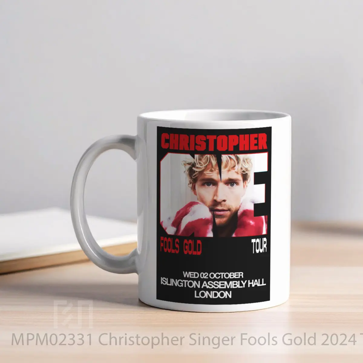 Mug Christopher Singer Fools Gold 2024 Tour MPM02331 - All-side / Desain