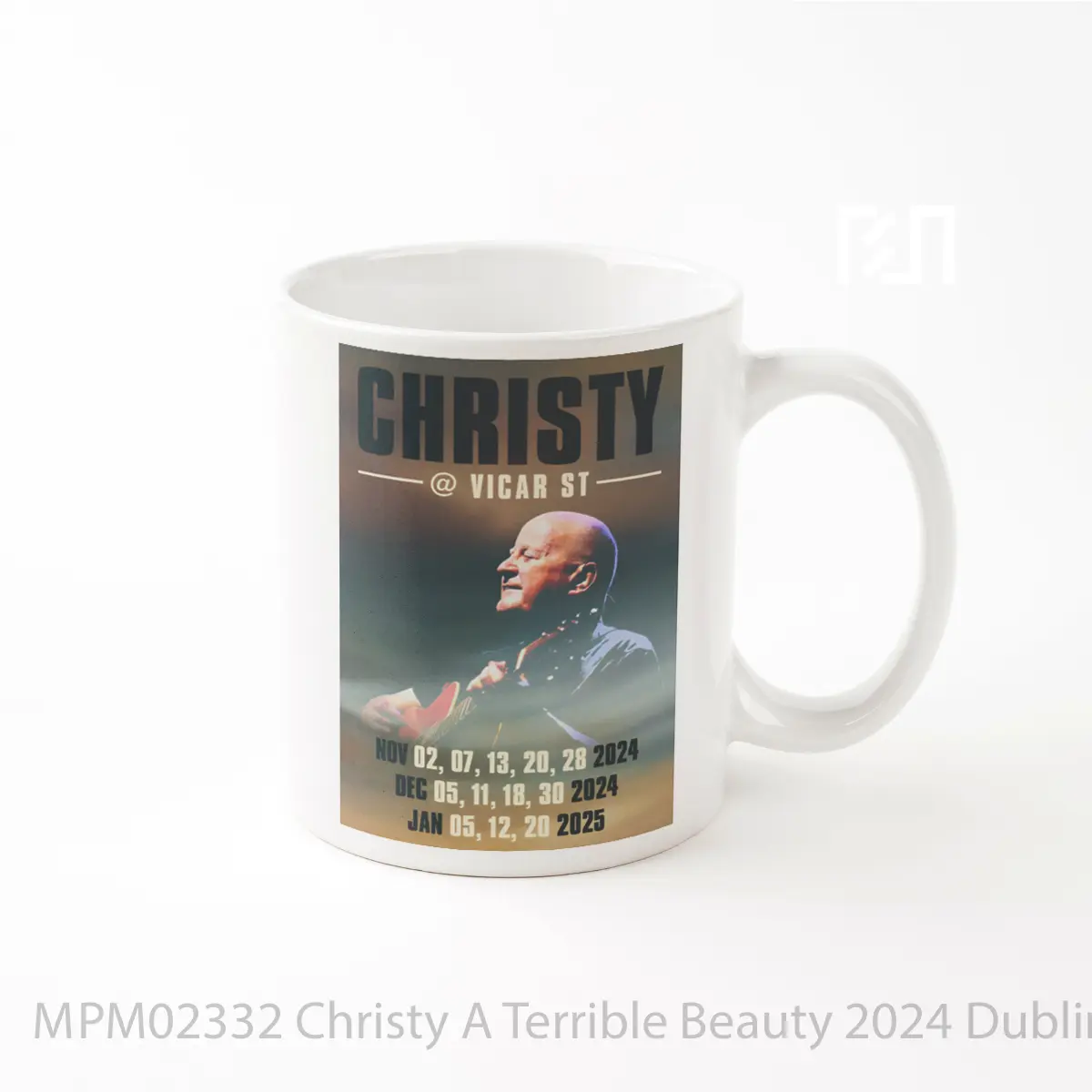 Mug Christy A Terrible Beauty 2024 Dublin Vicar Street MPM02332