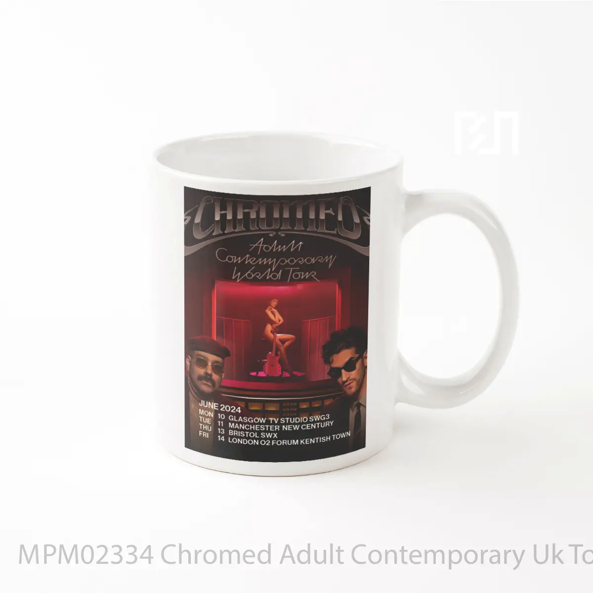Mug Chromed Adult Contemporary Uk Tour 2024 MPM02334