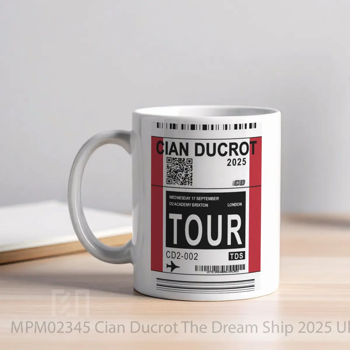 Mug Cian Ducrot The Dream Ship 2025 Uk Tour 1 MPM02345 - All-side / Desain