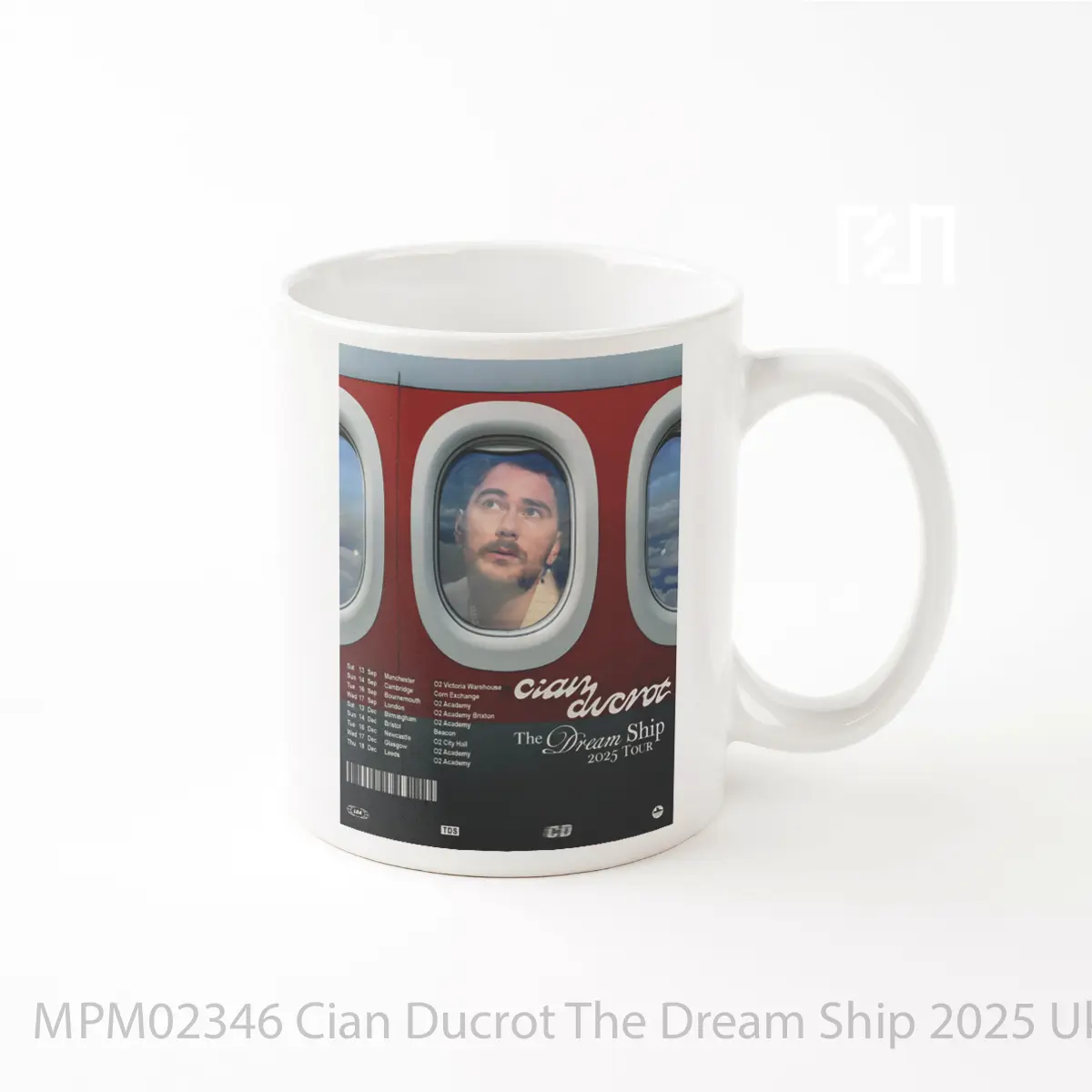 Mug Cian Ducrot The Dream Ship 2025 Uk Tour 2 MPM02346