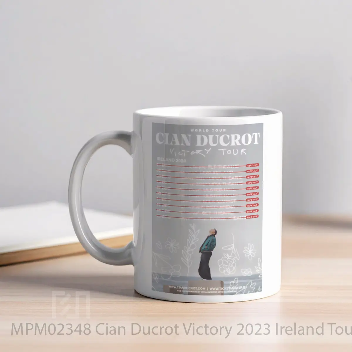 Mug Cian Ducrot Victory 2023 Ireland Tour MPM02348 - All-side / Desain