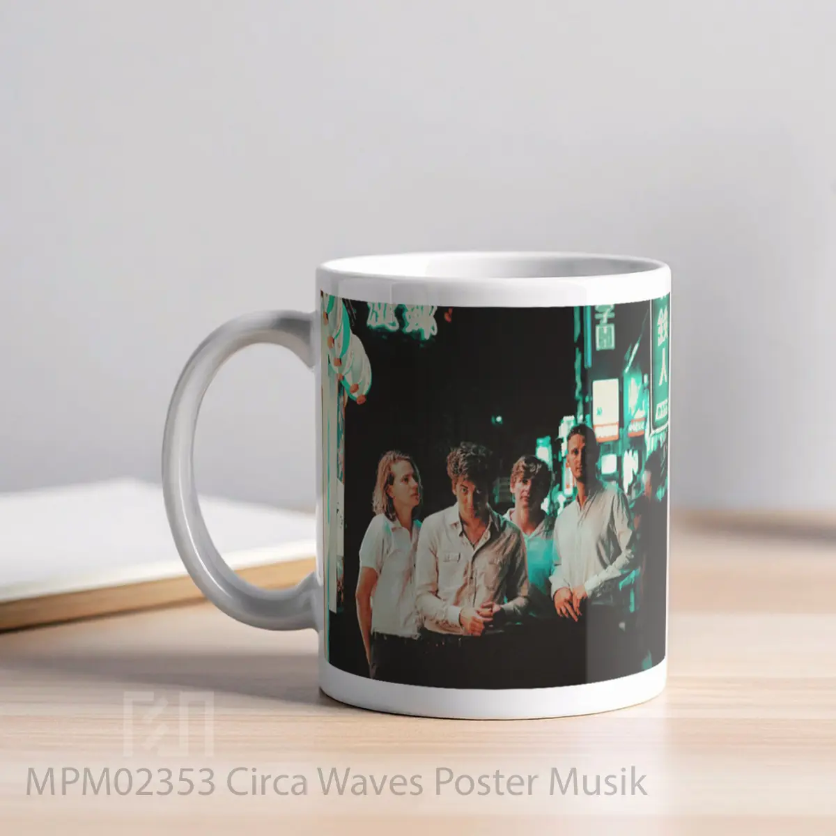 Mug Circa Waves MPM02353 - All-side / Desain