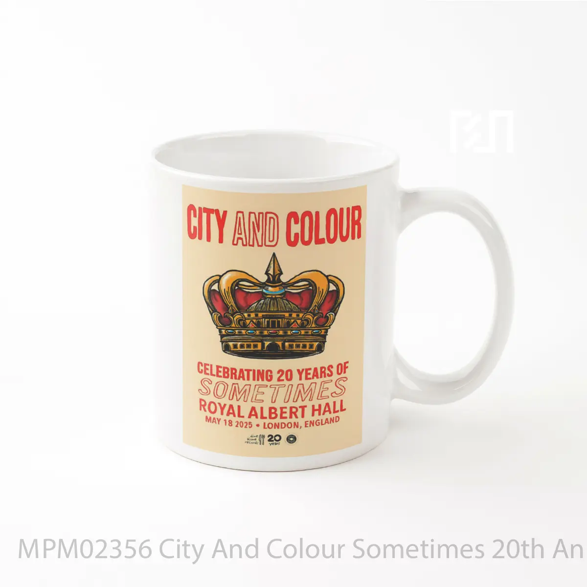 Mug City And Colour Sometimes 20th Anniversary Tur London MPM02356