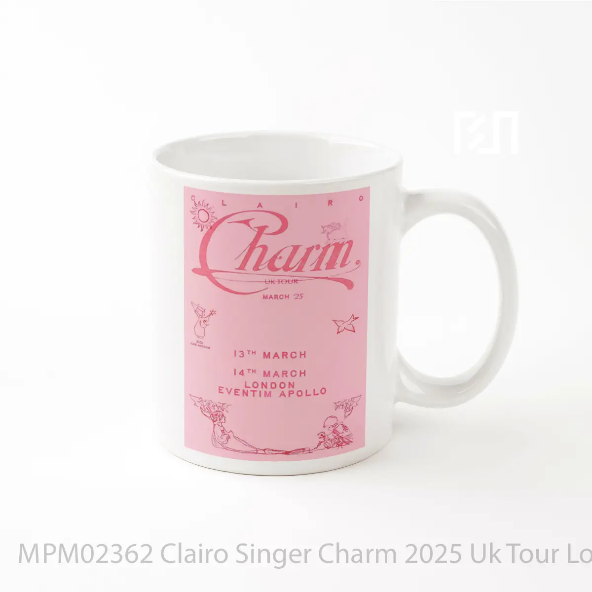 Mug Clairo Singer Charm 2025 Uk Tour London MPM02362