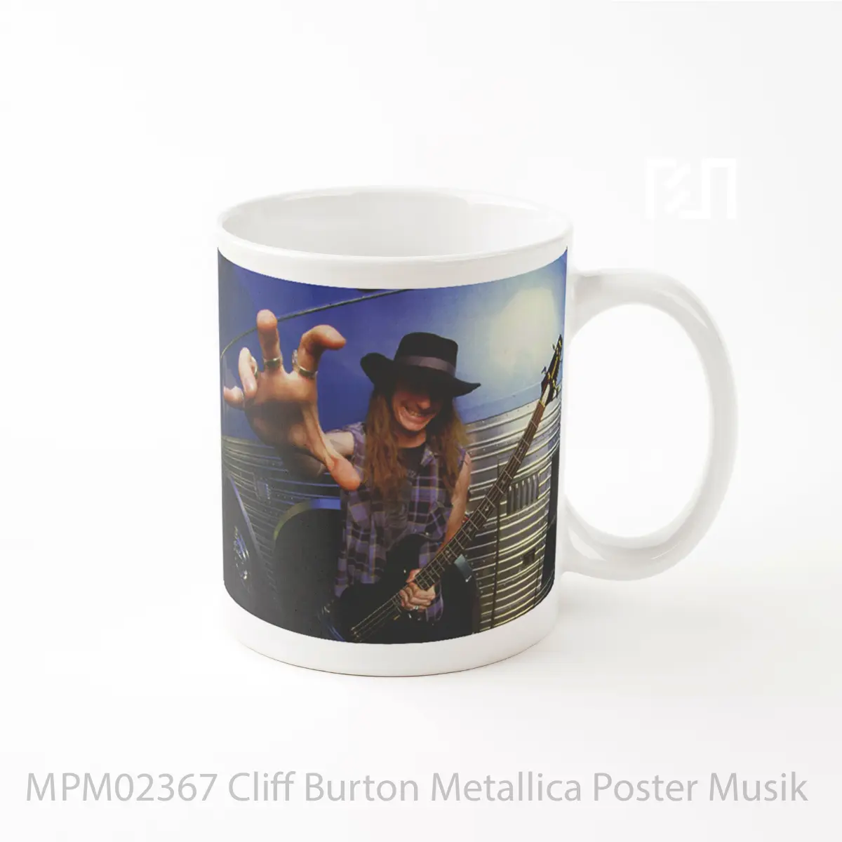 Mug Cliff Burton Metallica MPM02367