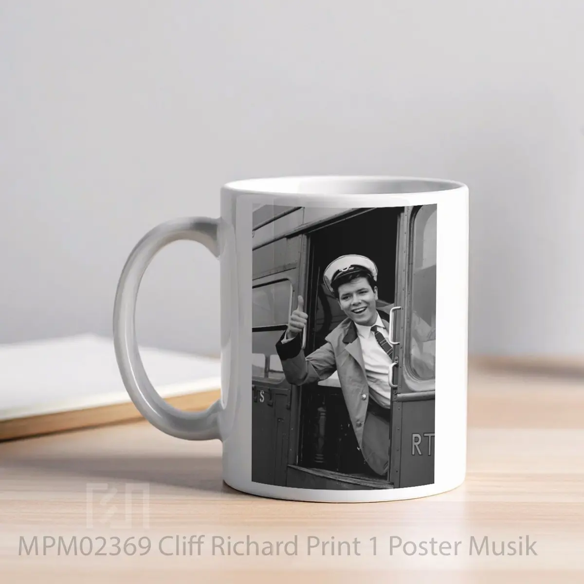 Mug Cliff Richard Print 1 MPM02369 - All-side / Desain