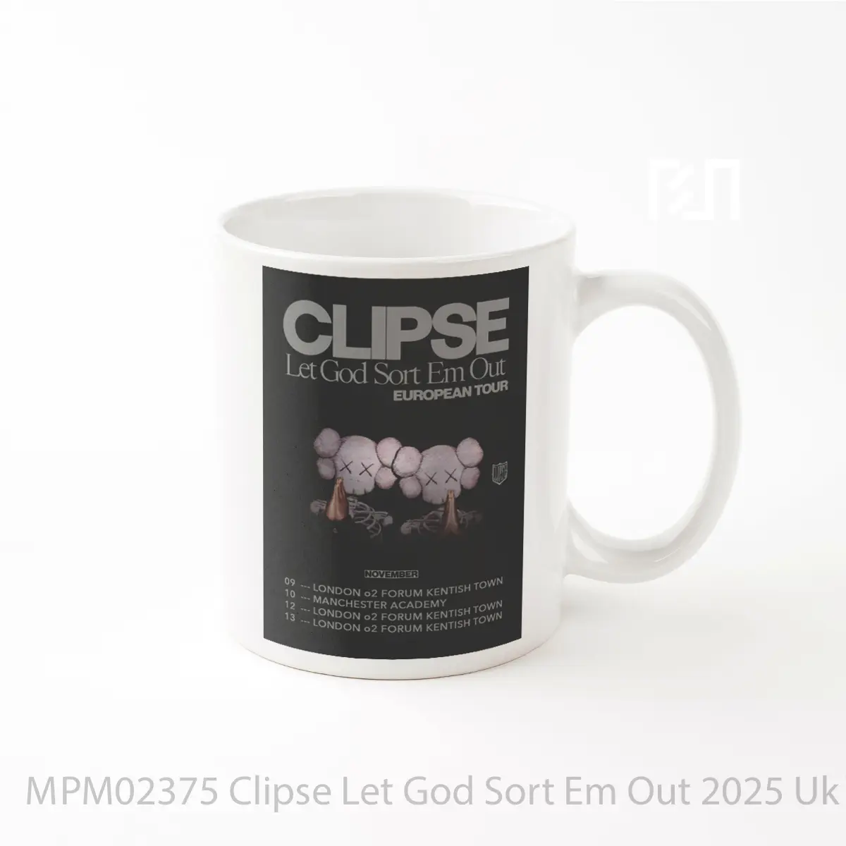 Mug Clipse Let God Sort Em Out 2025 Uk Tour London MPM02375