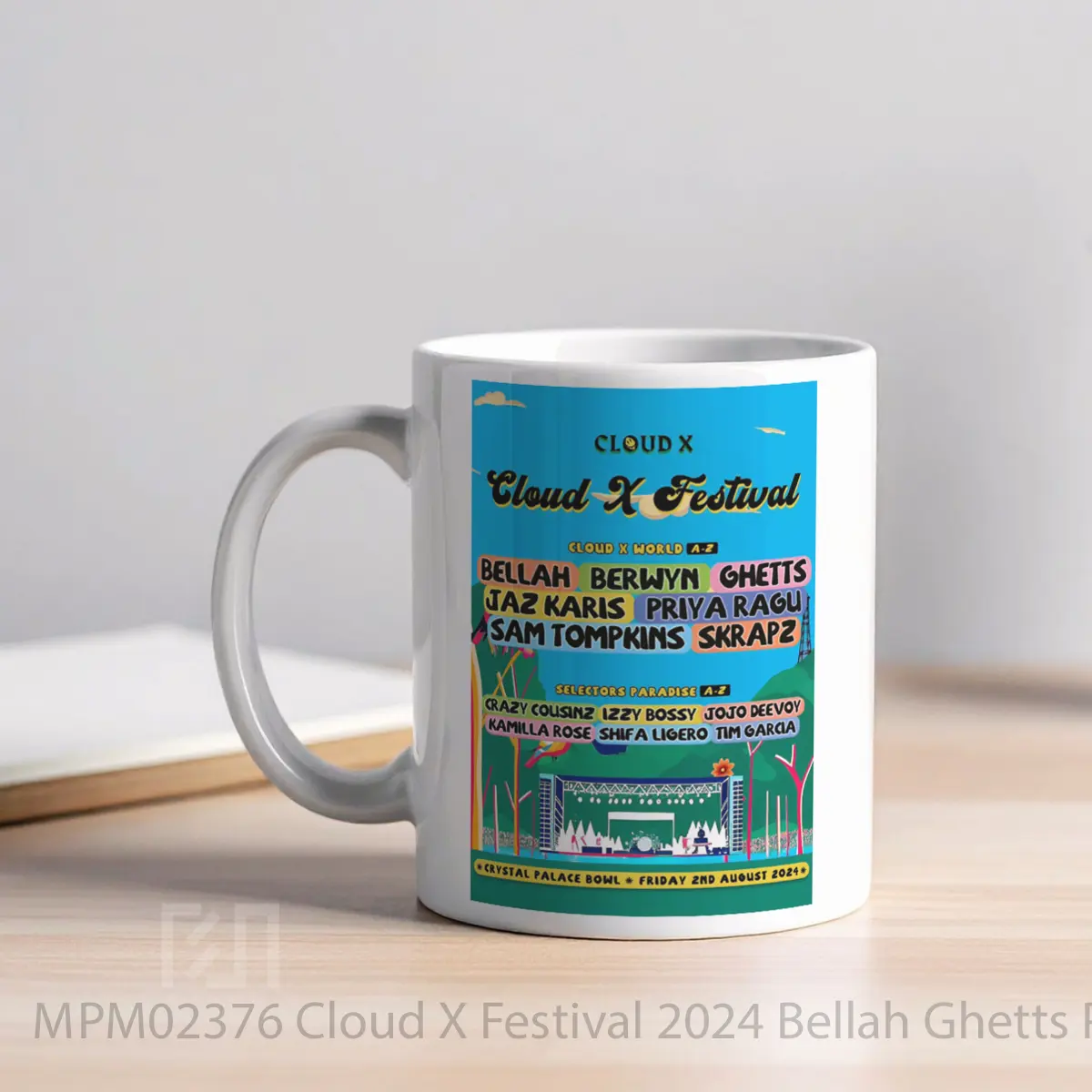 Mug Cloud X Festival 2024 Bellah Ghetts MPM02376 - All-side / Desain