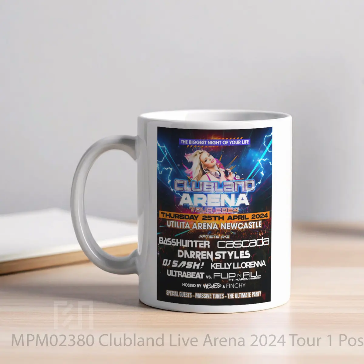 Mug Clubland Live Arena 2024 Tour 1 MPM02380 - All-side / Desain