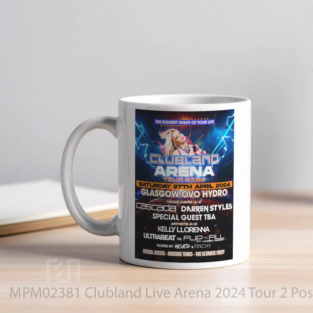 Mug Clubland Live Arena 2024 Tour 2 MPM02381 - All-side / Desain