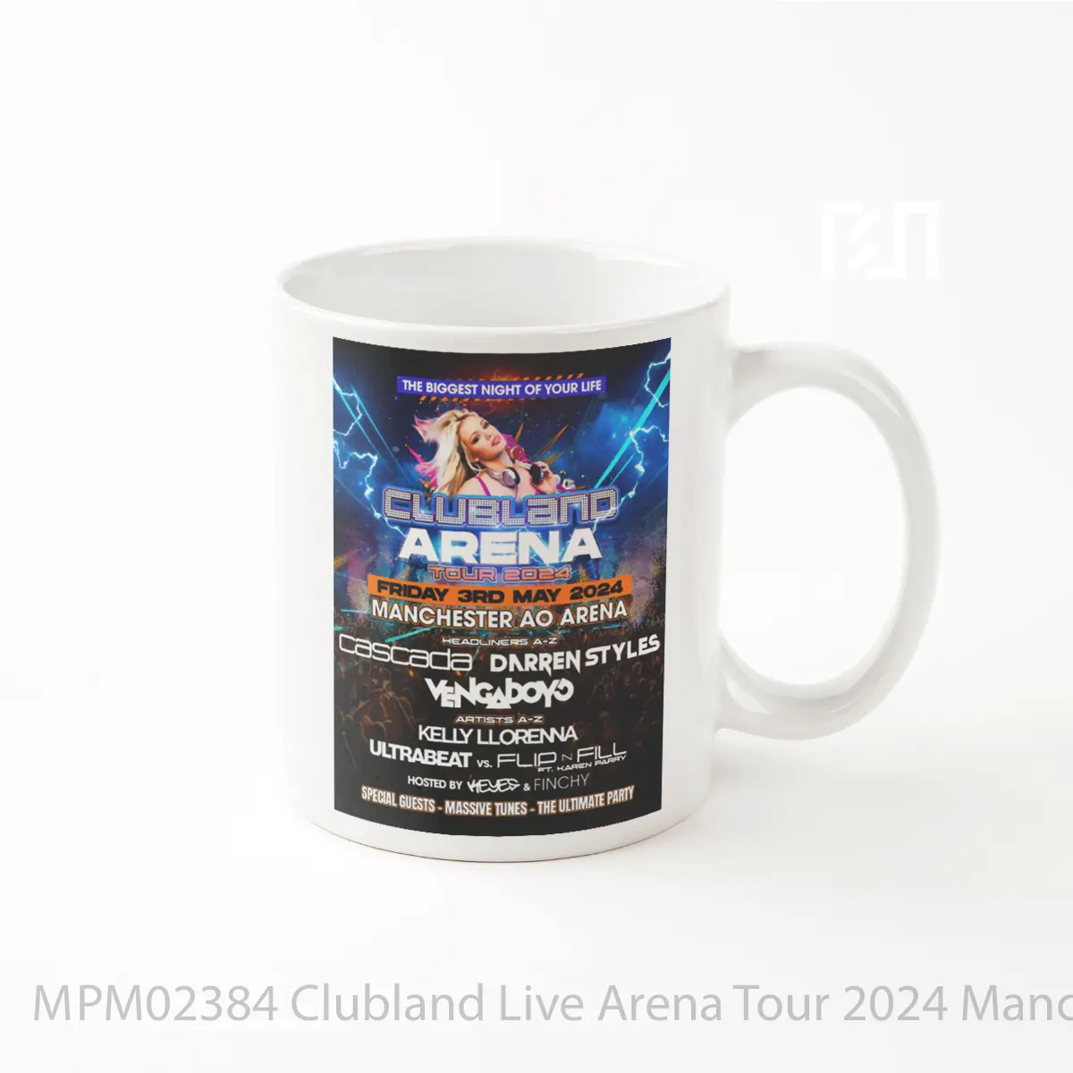 Mug Clubland Live Arena Tour 2024 Manchester Ao Arena MPM02384