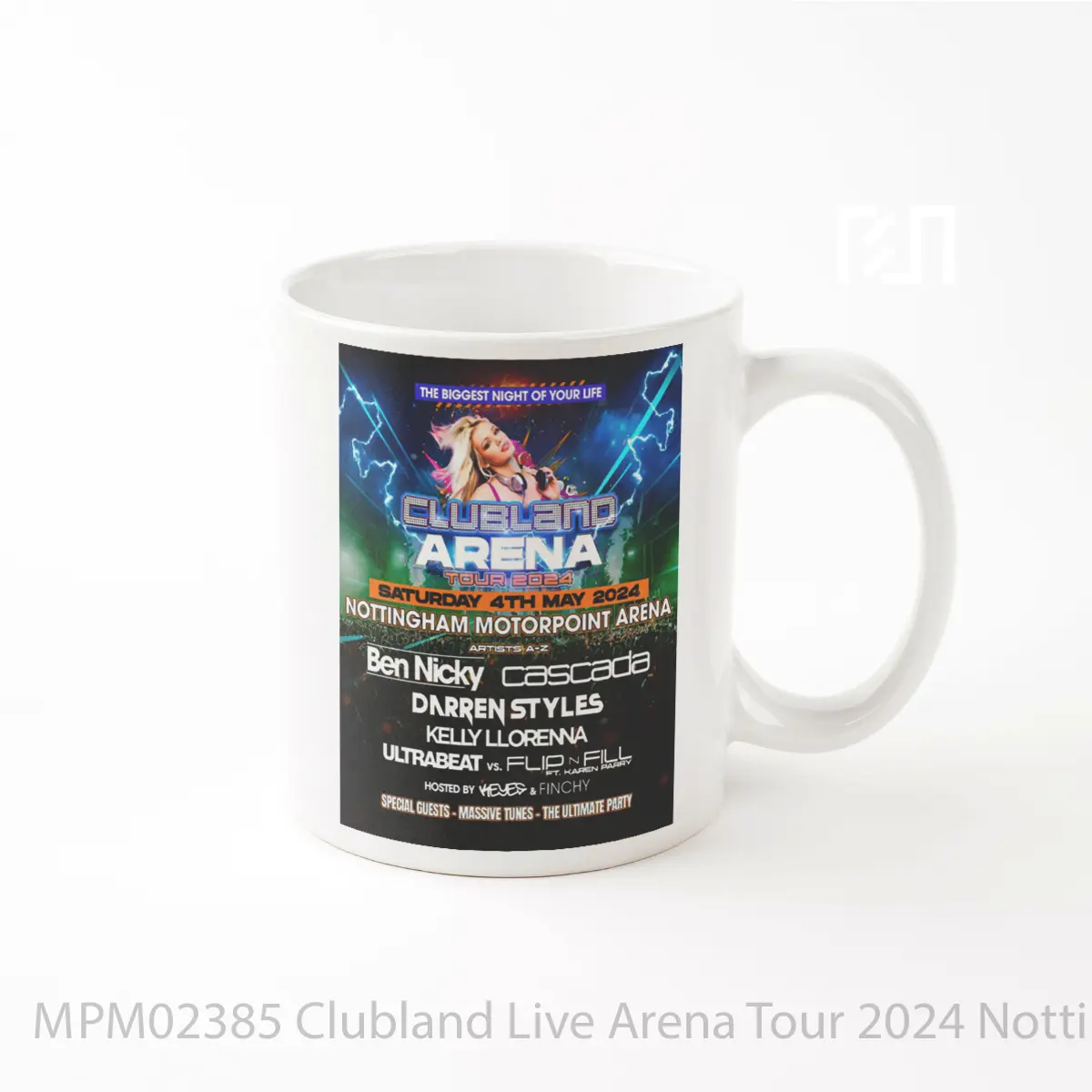 Mug Clubland Live Arena Tour 2024 Nottingham Motorpoint Arena MPM02385