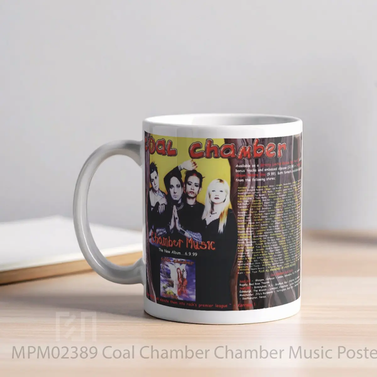 Mug Coal Chamber Chamber Music MPM02389 - All-side / Desain