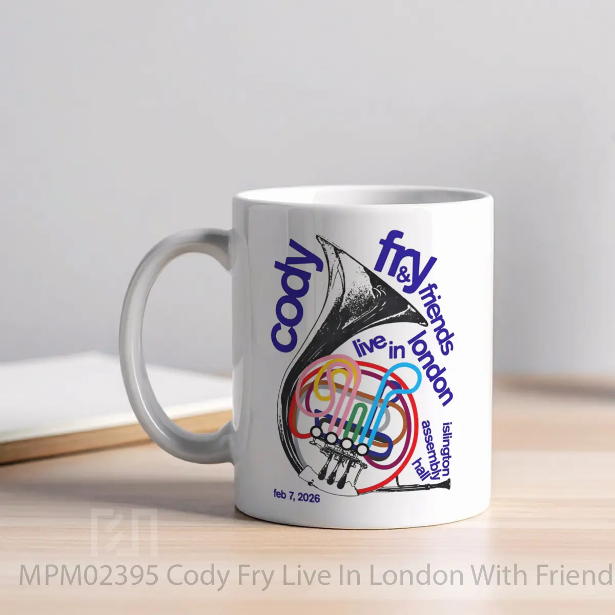 Mug Cody Fry Live In London With Friends 2026 Islington MPM02395 - All-side / Desain
