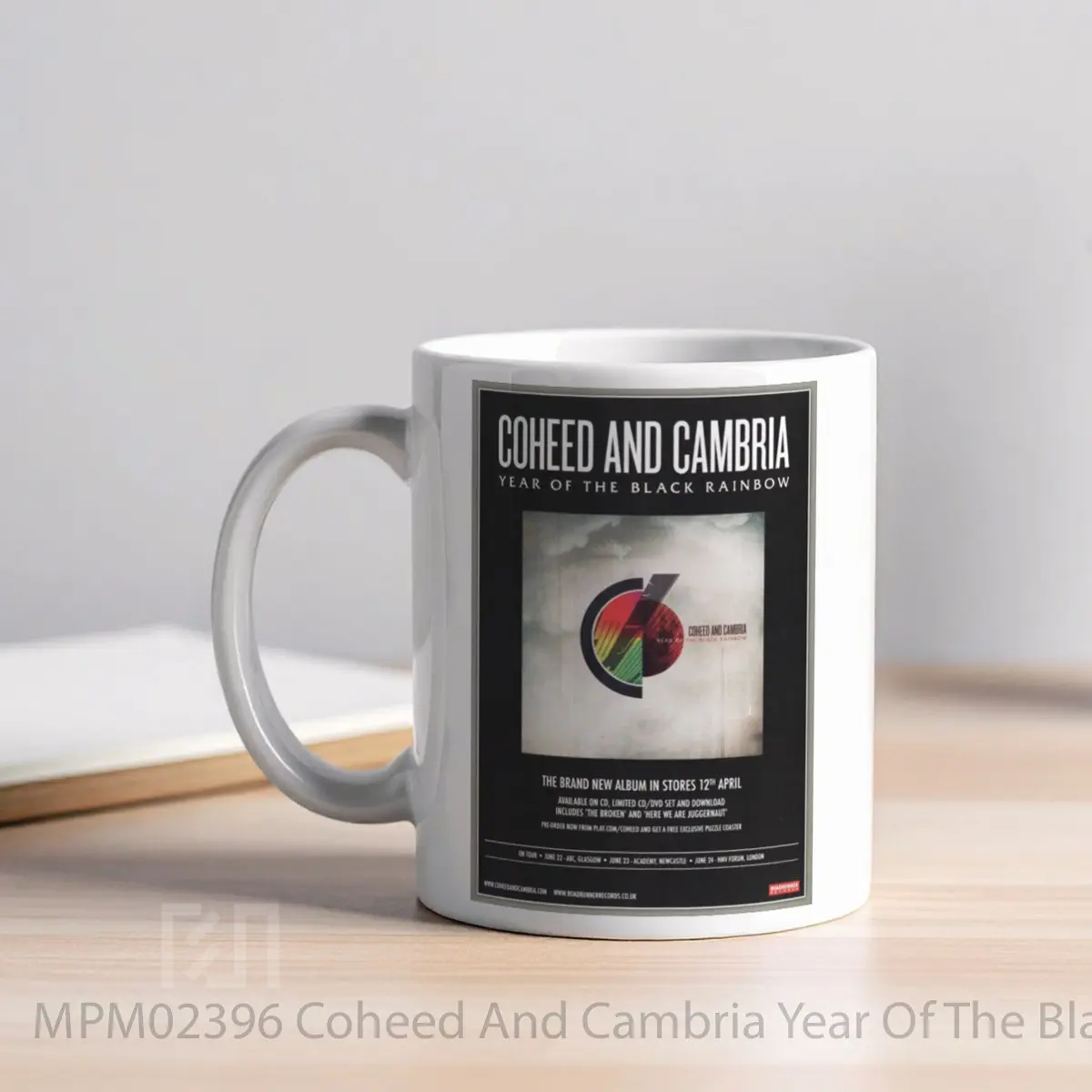Mug Coheed And Cambria Year Of The Black Rainbow Poste MPM02396 - All-side / Desain