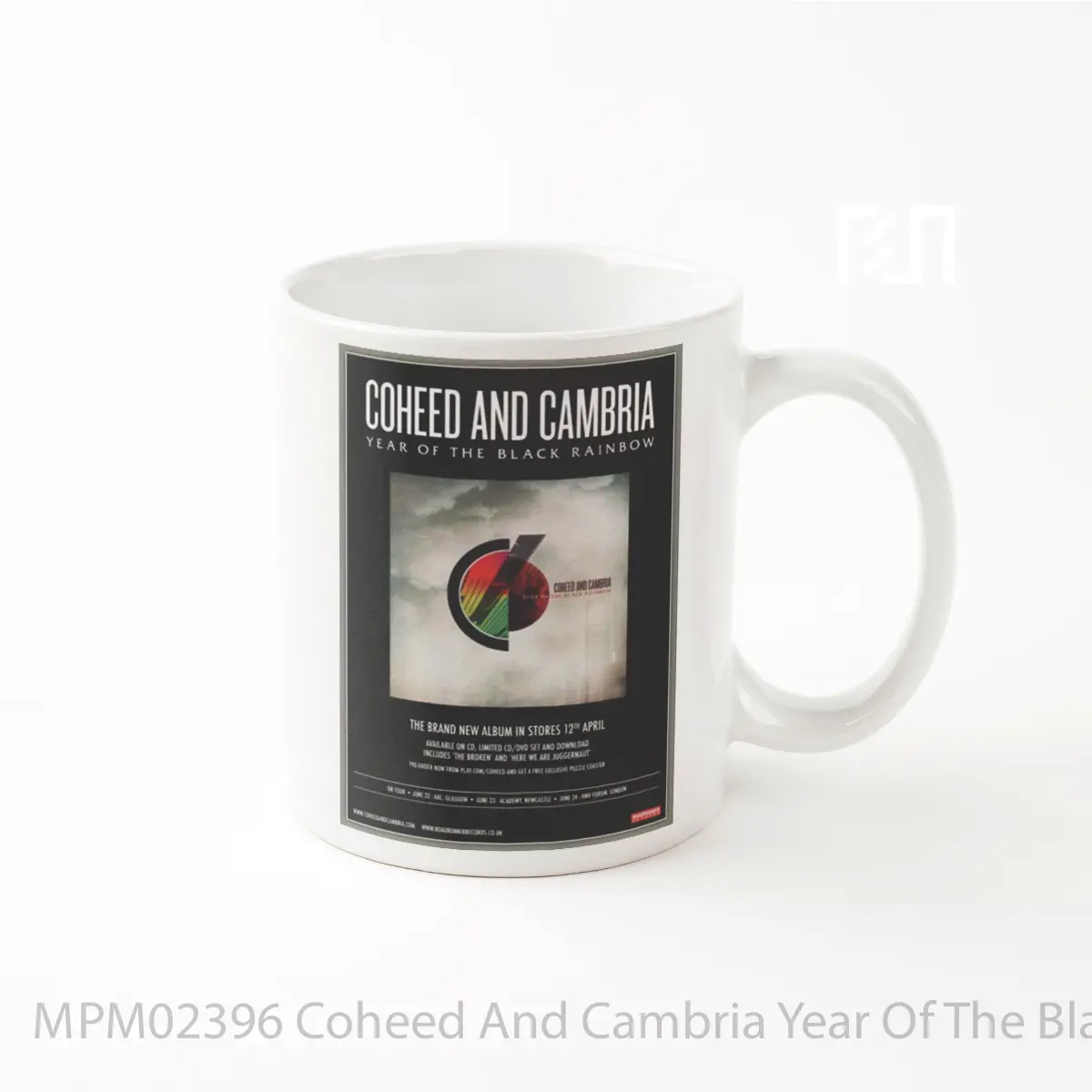 Mug Coheed And Cambria Year Of The Black Rainbow Poste MPM02396