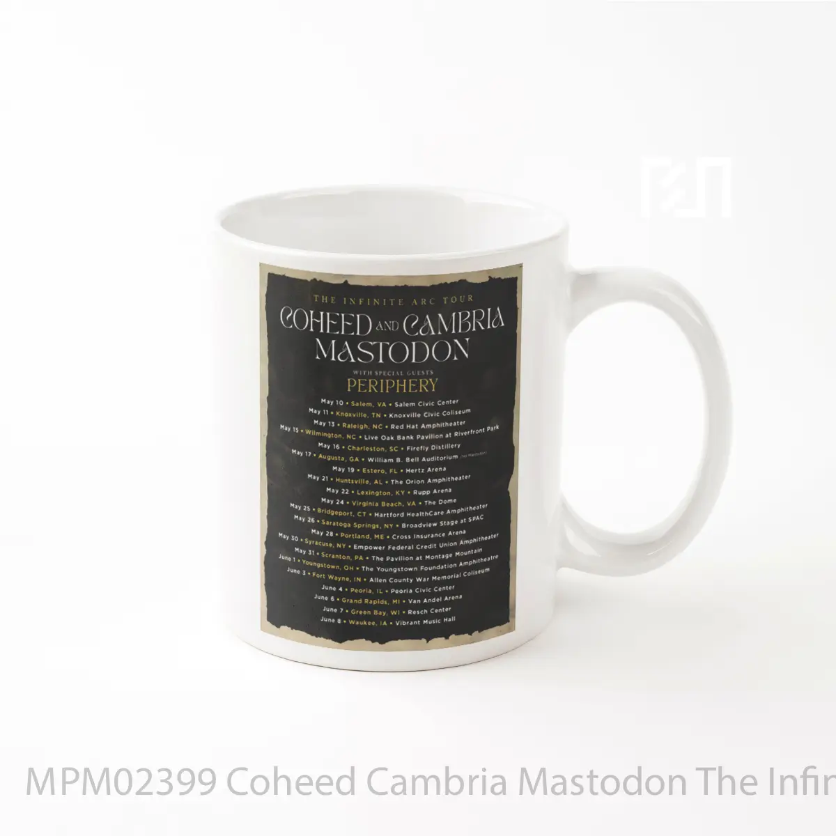 Mug Coheed Cambria Mastodon The Infinite Arc North MPM02399