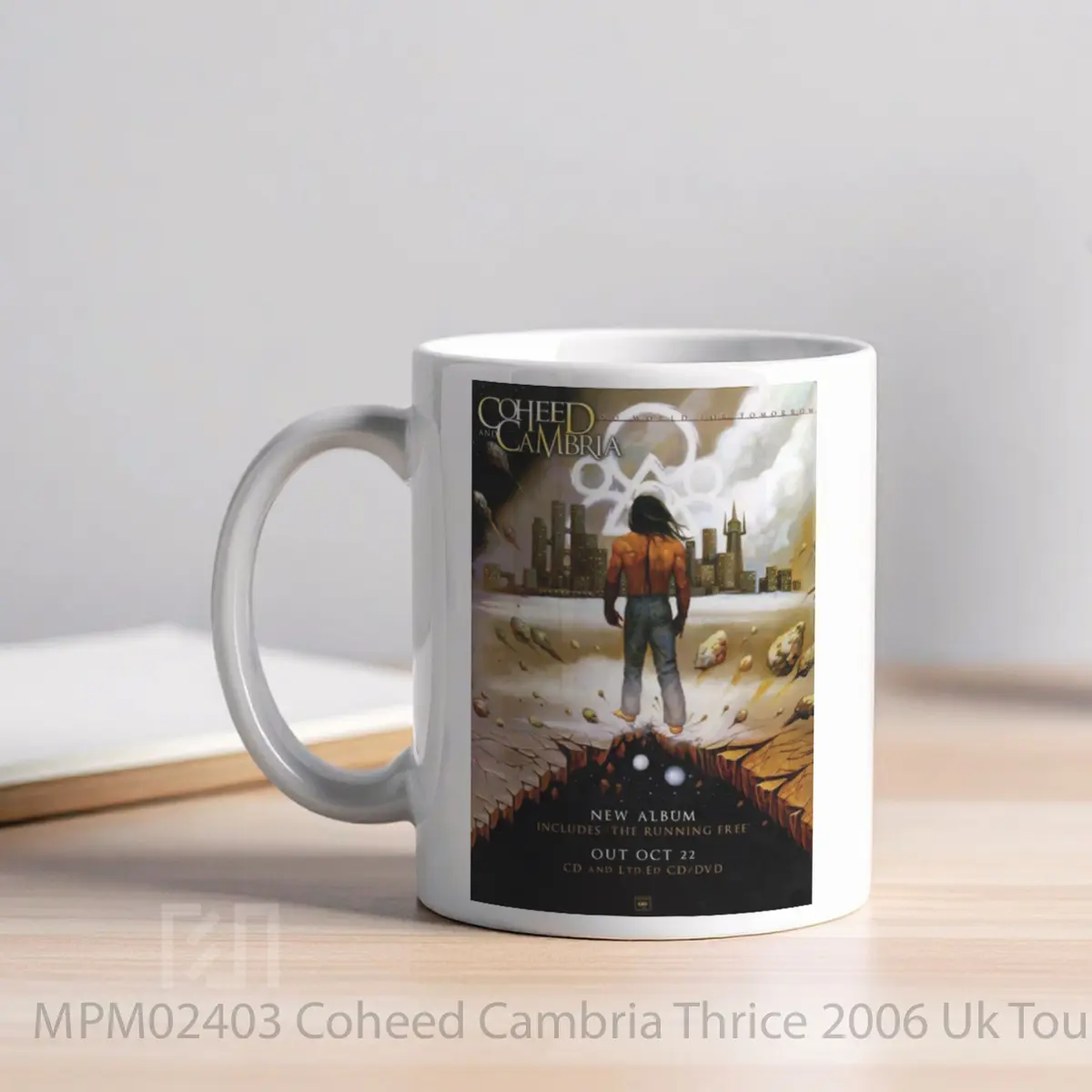 Mug Coheed Cambria Thrice 2006 Uk Tour MPM02403 - All-side / Desain