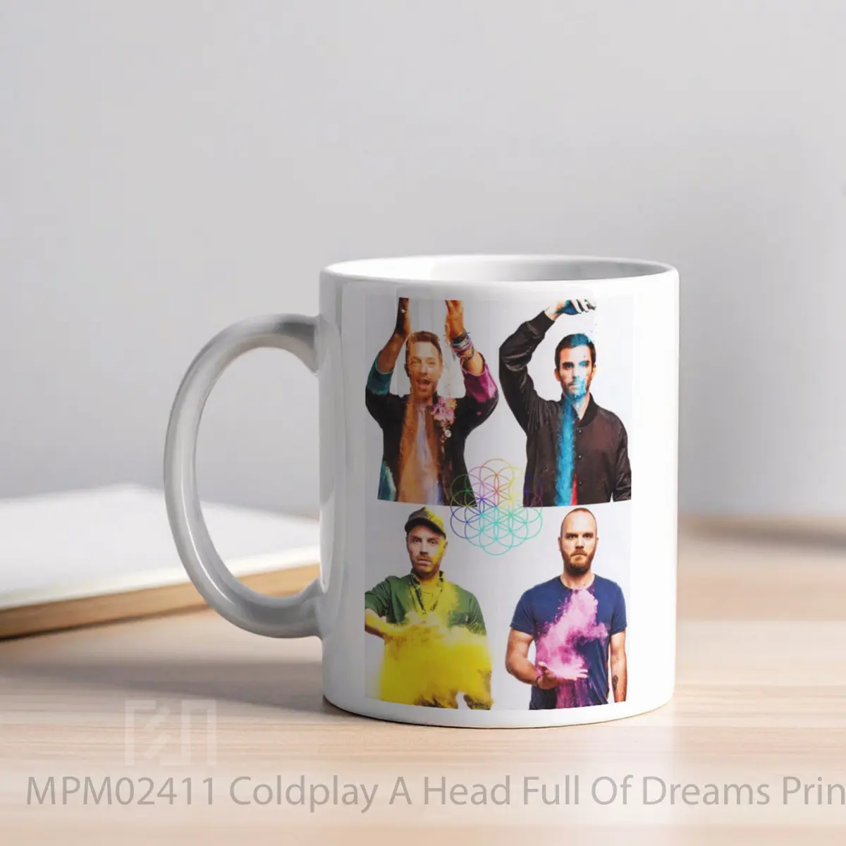 Mug Coldplay A Head Full Of Dreams Print MPM02411 - All-side / Desain