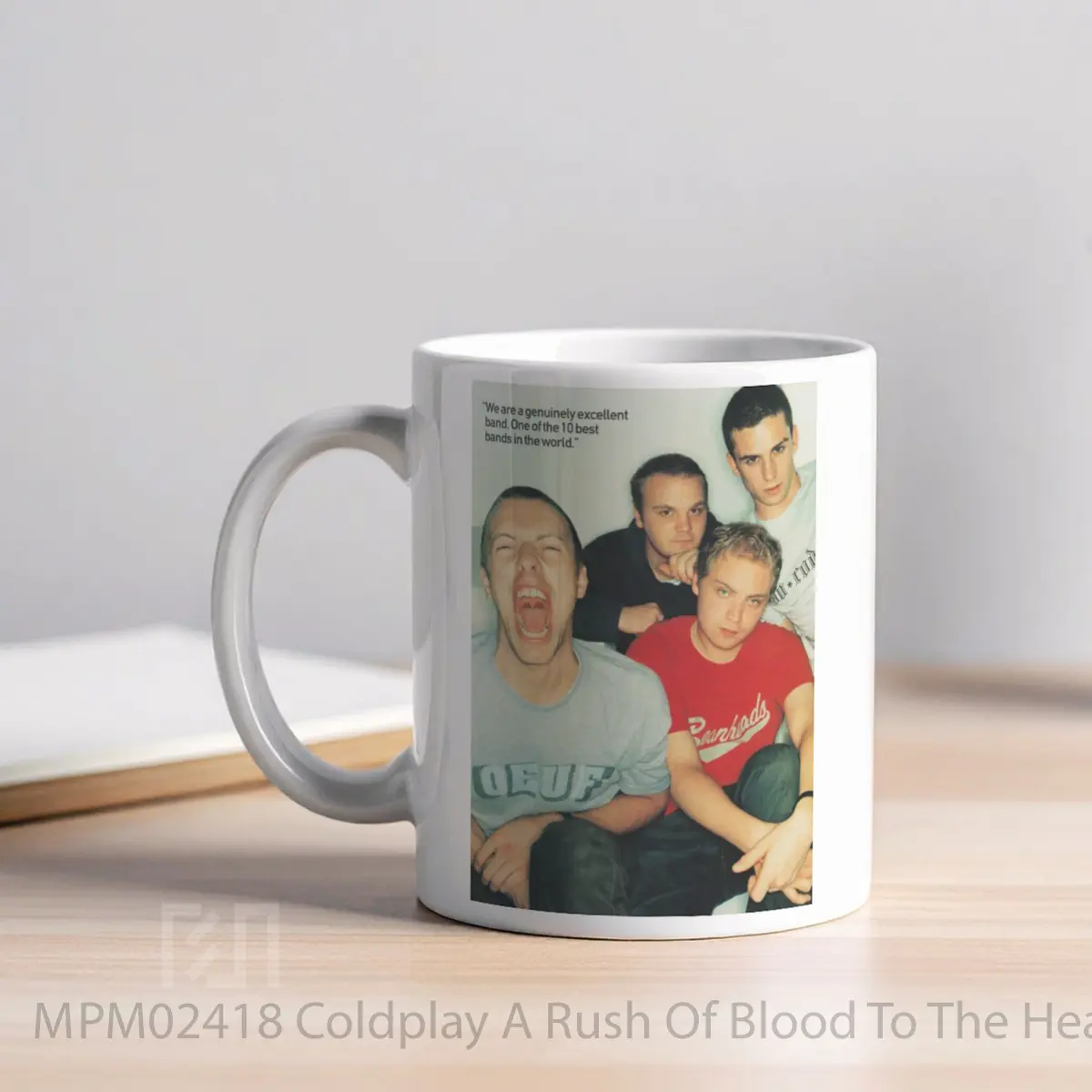 Mug Coldplay A Rush Of Blood To The Head MPM02418 - All-side / Desain