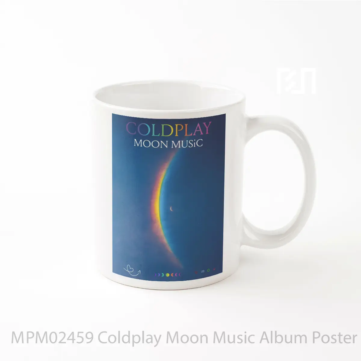 Mug Coldplay Moon Music Album MPM02459