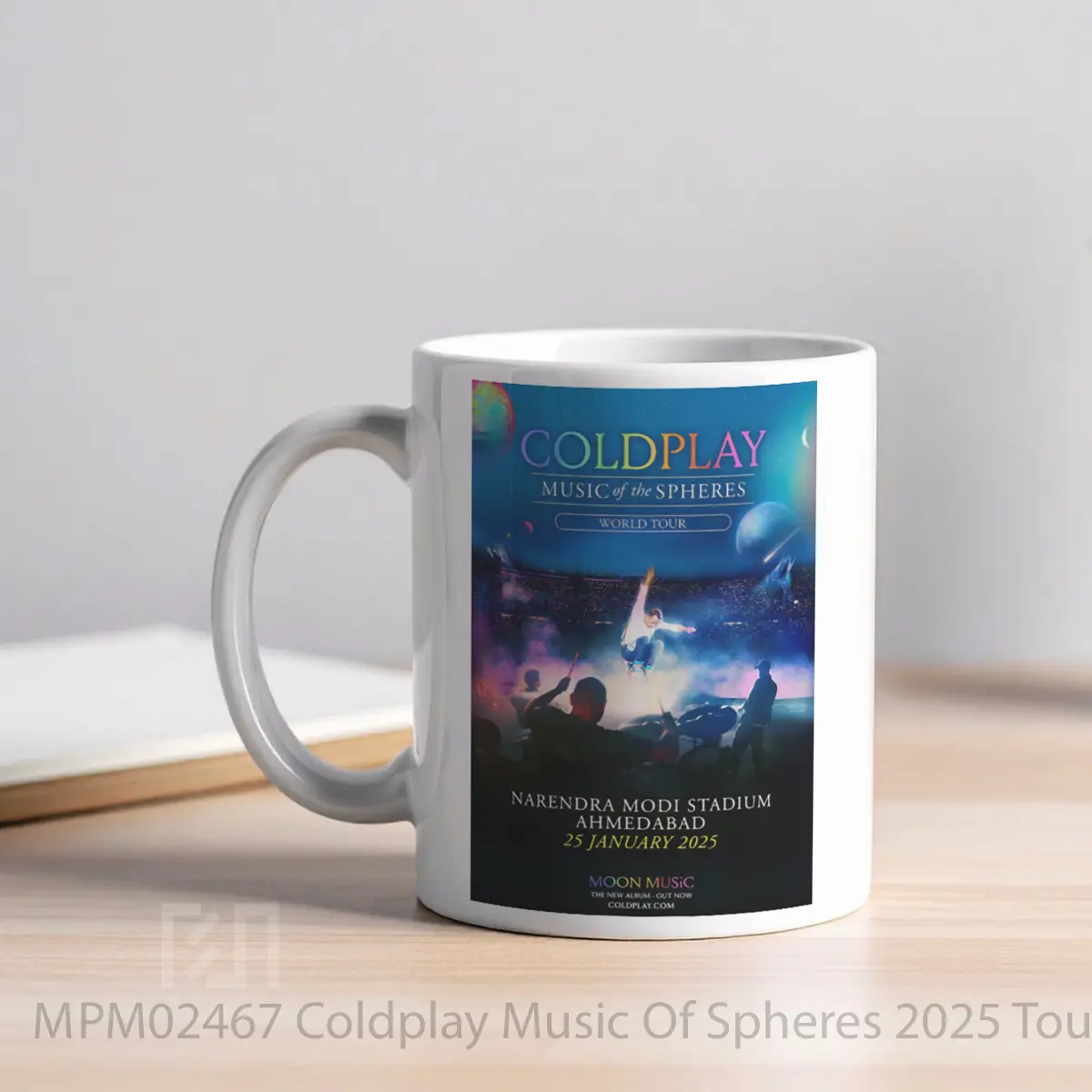 Mug Coldplay Music Of Spheres 2025 Tour MPM02467 - All-side / Desain