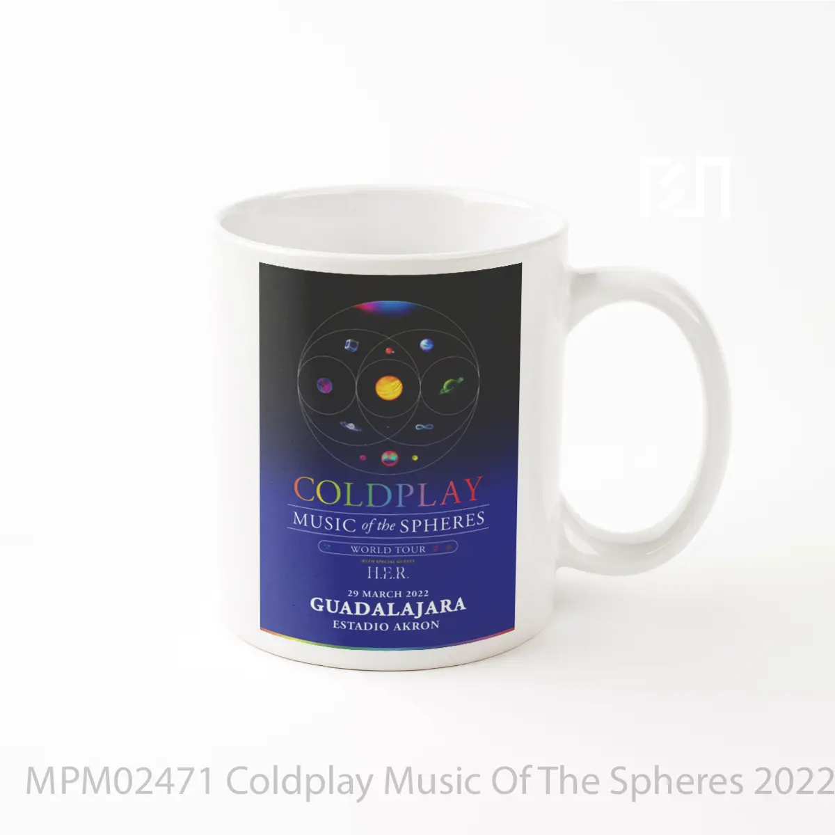 Mug Coldplay Music Of The Spheres 2022 World Tour 12 MPM02471