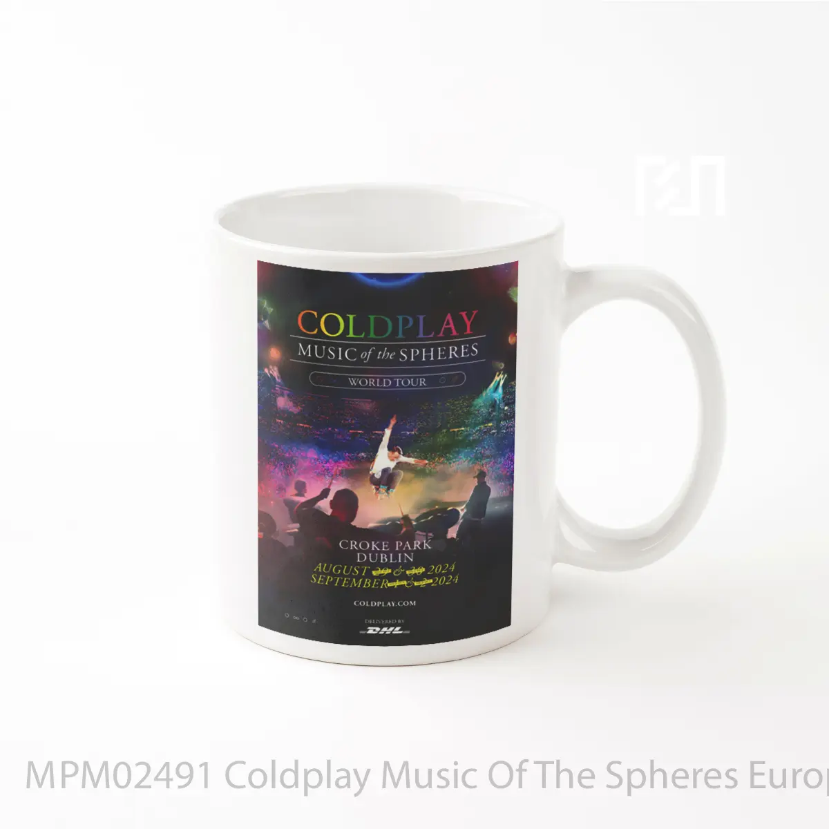 Mug Coldplay Music Of The Spheres European Tour 2024 Dublin MPM02491