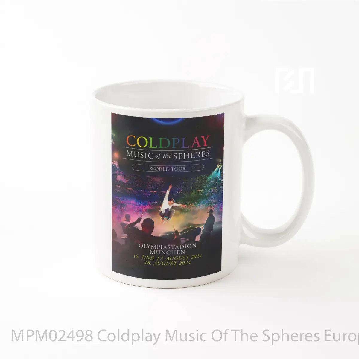 Mug Coldplay Music Of The Spheres European Tour Munich 2024 MPM02498