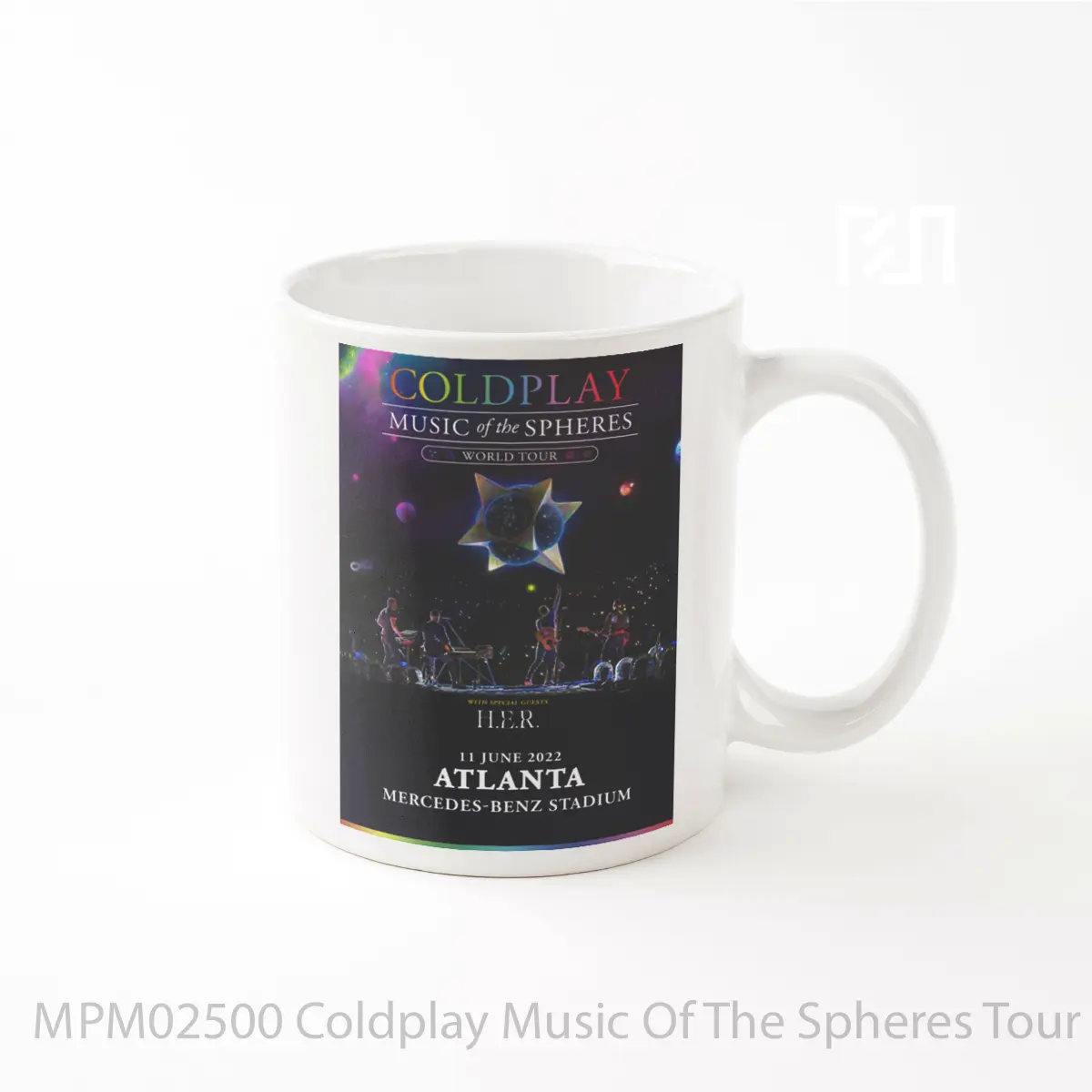 Mug Coldplay Music Of The Spheres Tour 2022 Atlanta MPM02500