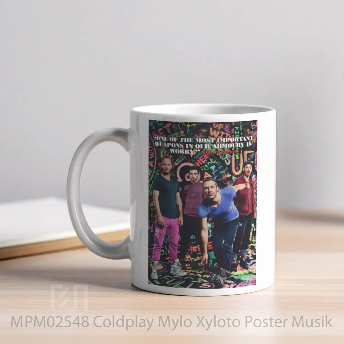 Mug Coldplay Mylo Xyloto MPM02548 - All-side / Desain